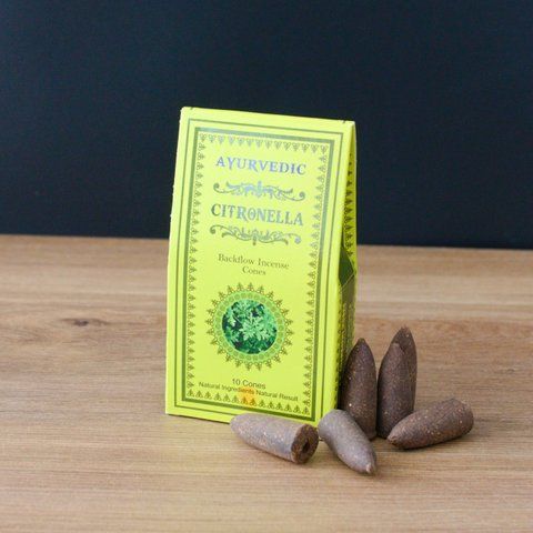 "Цитронелла" Ароматические конусы Ayurvedic 89366 фото