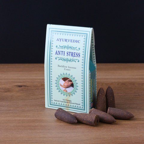 "Антистрес" Ароматичні конуси Ayurvedic 89370 фото